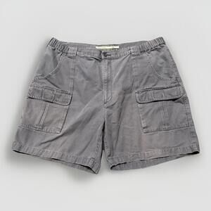 Savane Men’s Size 42 Hiking Cargo Shorts Outdoors Grey 40x6.5‎